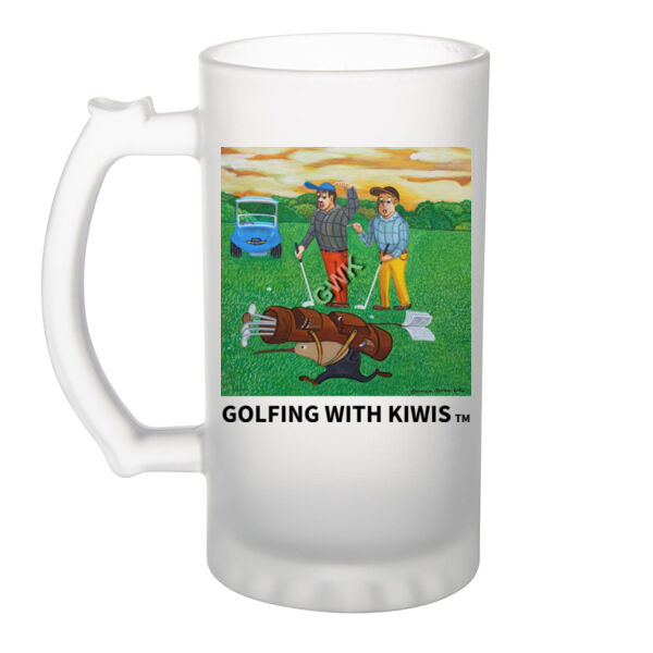 We Take Golf Seriously: Glass Mug Thumbnail