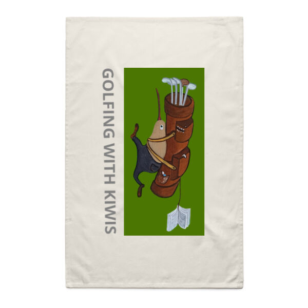 Don't Sweat It, Mate! Golf Towel. Thumbnail