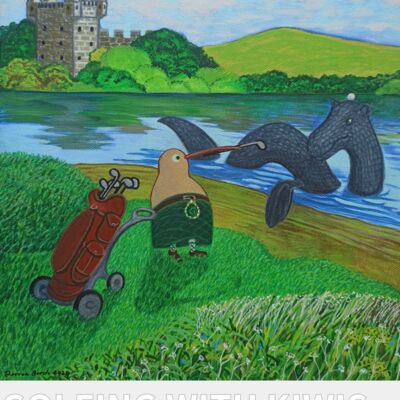 Tee Rrifying Shot Nessie s Not Impressed - With White Text. Thumbnail