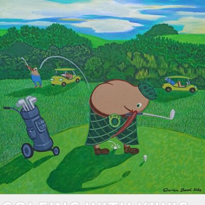 Kilted Golf Surprise Did I Lay That - With White Text. Thumbnail