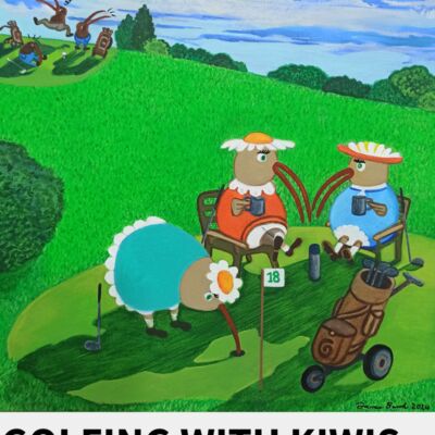 Birdie Block Tea Time - With Black Text  Thumbnail