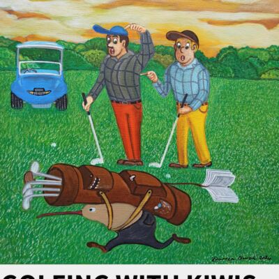 We take golf seriously - With Black Text. Thumbnail